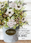 Boxed Birthday Cards: Bucket of Blooms by Heartland